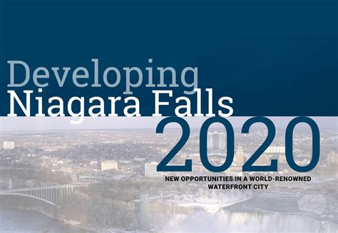 Developing Niagara Falls 2020.